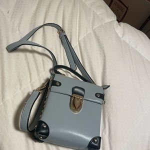 Baby Blue Clutch Bag